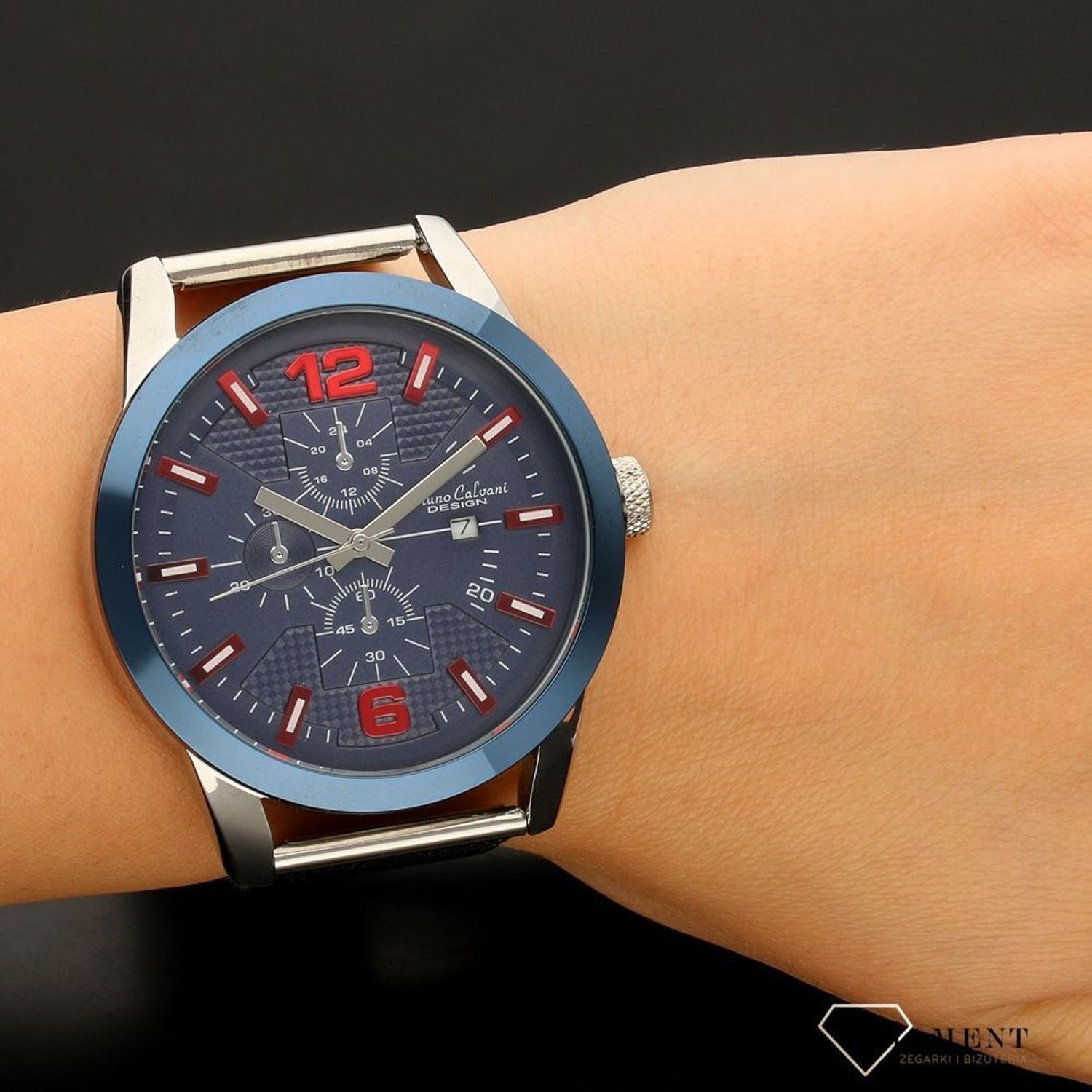 Zegarek męski Bruno Calvani BC772 BLUE SILVER (1).jpg